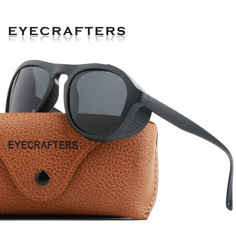 Ветрозащитные готические солнцезащитные очки в стиле стимпанк поляризационные