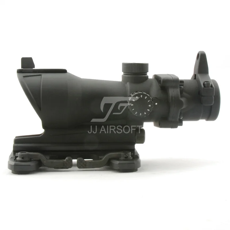 JJ Airsoft ACOG Style 4x32 прицел красный/зеленый сетка w QD Mount & Killflash/Kill Flash