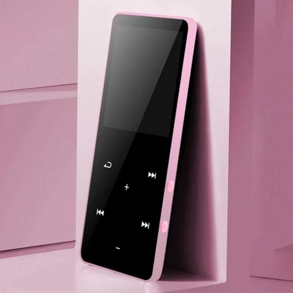 

MP3 Player with Bluetooth Speaker Touch Key Built-in 8GB 16GB HiFi Metal Mini Portable Walkman with Radio FM Recording