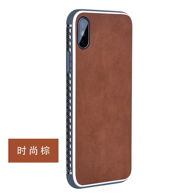 Итальянский тканевый чехол для iPhone X XS 11 Pro MAX, чехол для мобильного телефона с белой каймой, несколько цветов, флип-чехол с мехом, подходит для 6, 6s, 7, 8 Plus