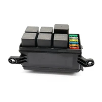 universal fitment 6 way fuse box relay 6 relays 12v car truck atcato fuse holder relay fuse panel box car accessories