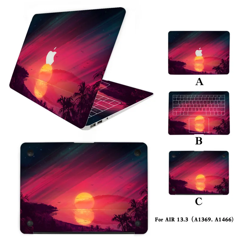 Полноразмерная наклейка для ноутбука Apple Macbook Air 13 3 дюймов MAC виниловая на