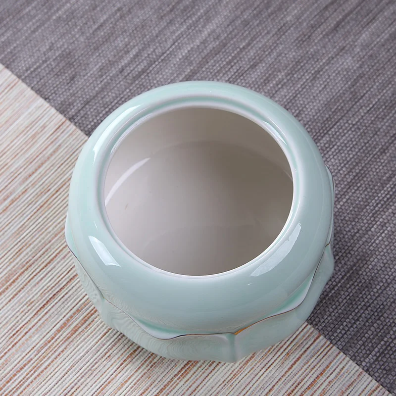 Ретро Fambe Керамика Чай герметичный ящик для хранения бутылки 14*12 см банка конфет