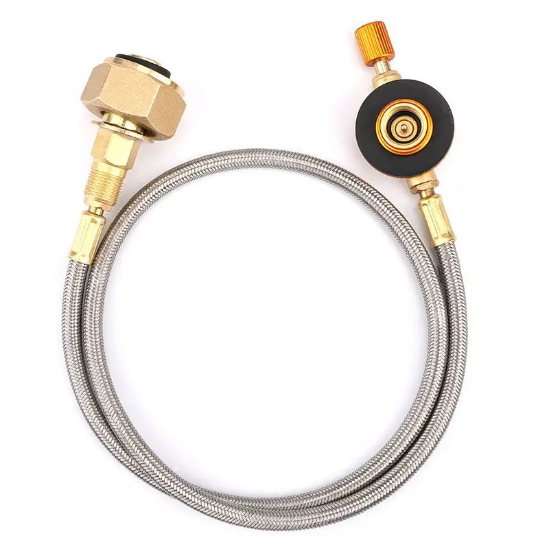 

European Union Russia Outdoor Stove Gas Tank Filling Valve Flat Gas Tank Long Gas Tank Filling Valve Fitting German Standard