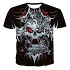 Рубашка мужская, Спортивная, в стиле хип-хоп, с принтом черепа, SSX-6X