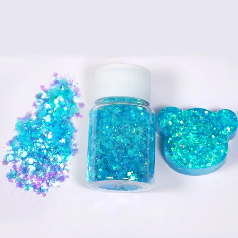 

6 Pcs/set Glitter Filling Material Epoxy Filler Decoration Ornaments DIY Tool Sequin Resin Mold Accessories 1XCA