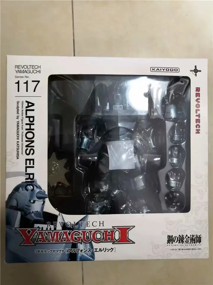 Аниме Fullmetal Alchemist Alphonse REVOLTECH YAMAGUCHI 117 шарниры подвижная фигурка модель игрушки |