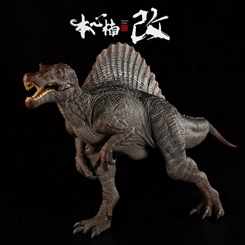 2020 древесина фебе игрушка динозавр Spinosaurus коллекция 1/35 Long46cm в наличии|Игровые