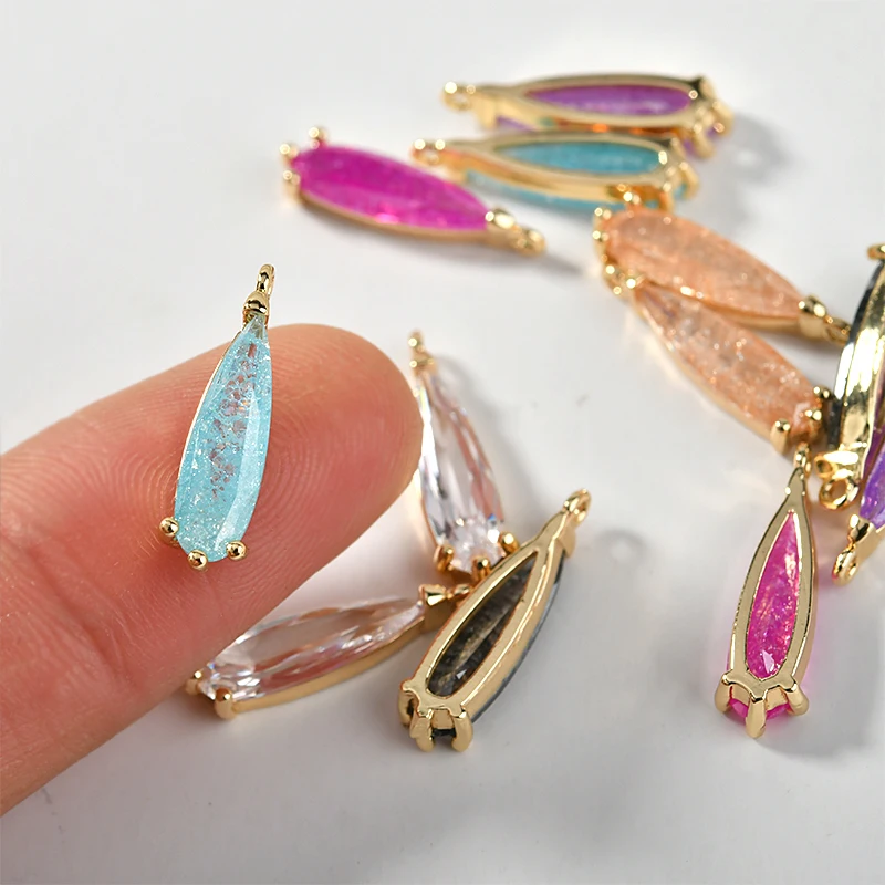 Сохраняет цвет с медным покрытием настоящего золота 18 K фотоцвет капли воды