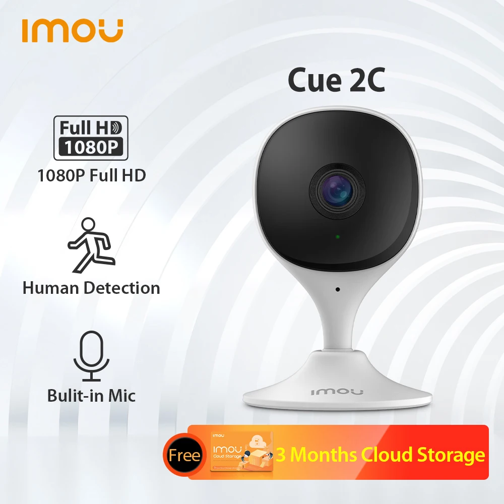 Камера видеонаблюдения Dahua Imou Cue 2c компактная 1080P IP датчик обнаружения
