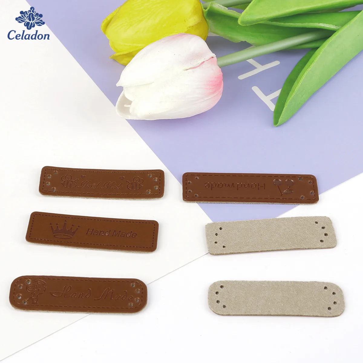 Ярлыки ручной работы для одежды ярлыки из искусственной кожи джинсовые сумки