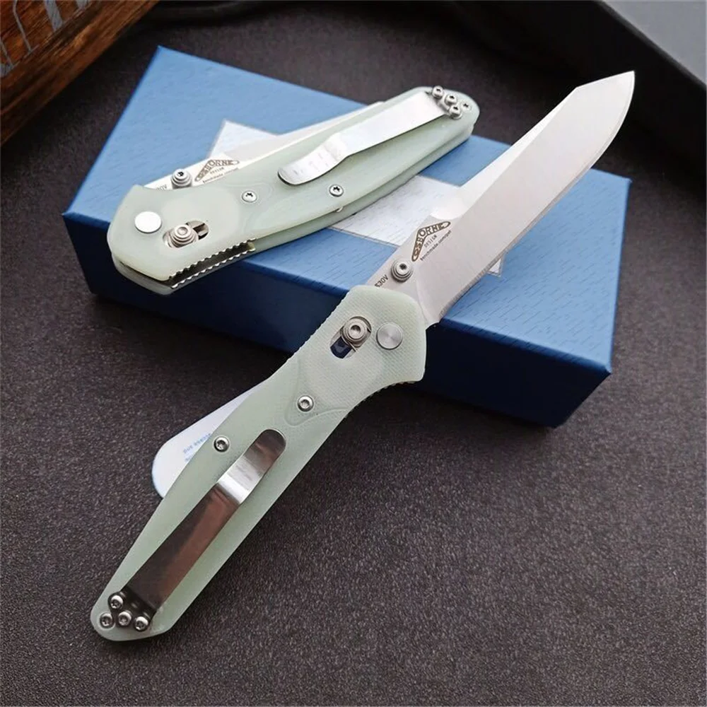 Индивидуальный карманный складной нож BM940 шлифовальная поверхность лезвие D2 (Mark