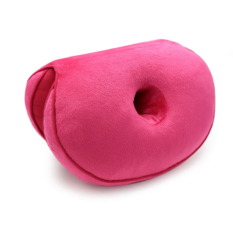 

Source wholesale custom-made Amazon multi-functional plush beauty hip cushion to fold two-use cushion pillow a hair