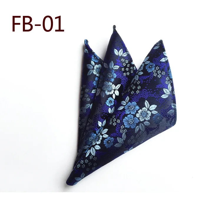 Новый дизайн модный мужской шелковый полиэстер цветочный узор Карманный платок
