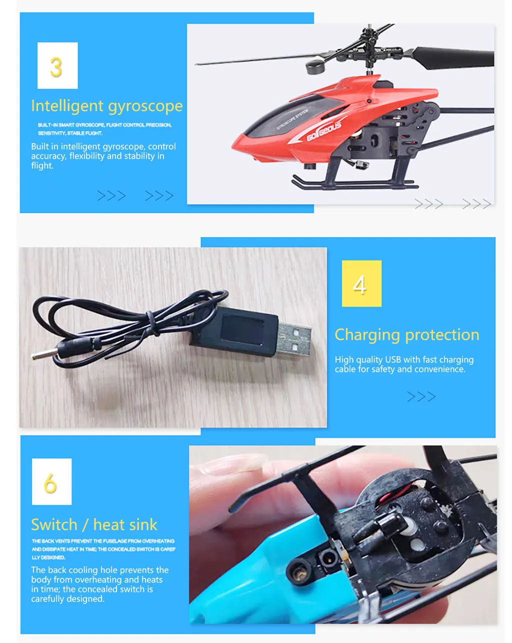 quadrocopter with camera Mini RC Infraed Induction Helicopter Aircraft Flashing Light Toys Gift Dedicated Camera Compatible | Игрушки и