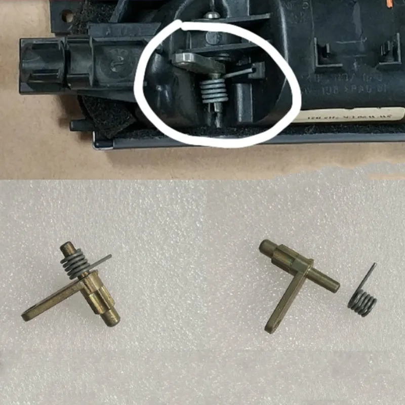 Кнопка двери автомобиля ремонт металлический пружинный винт внутренняя Пряжка