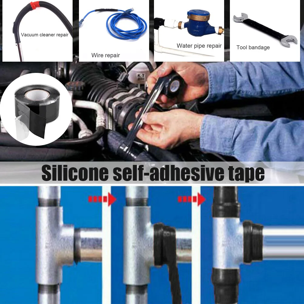 Волшебная Водонепроницаемая силиконовая лента удобный герметичный
