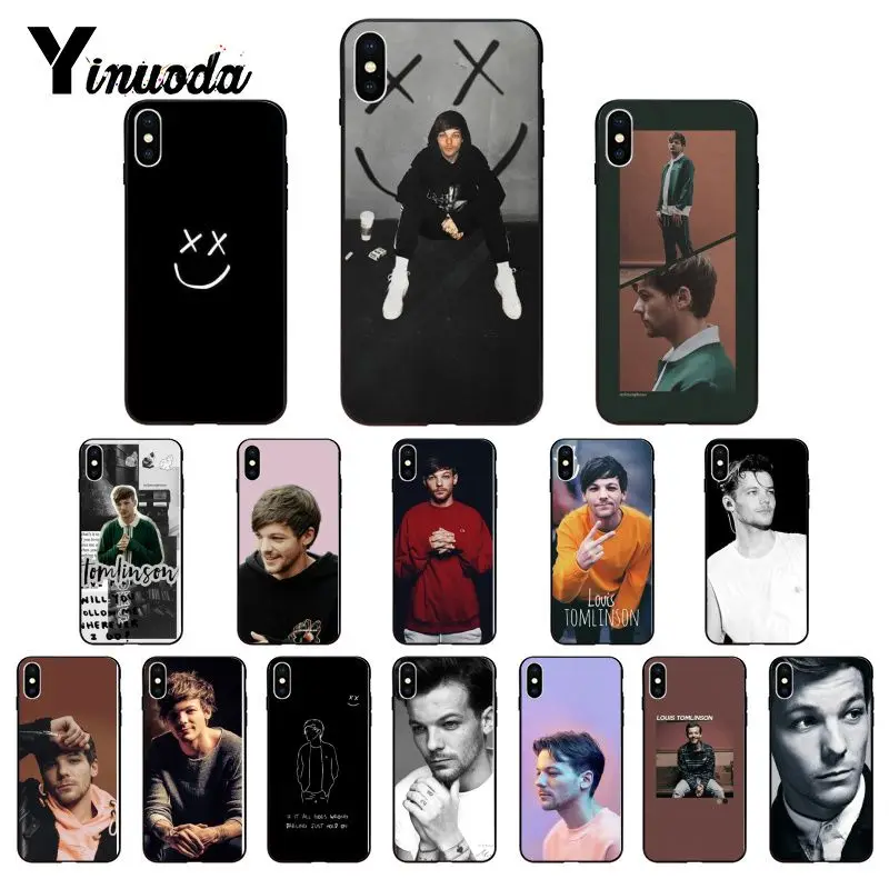 Yinuoda One Direction Луи Томлинсон чехол для телефона iPhone 5 5Sx 6 7 7plus 8 8Plus X XS MAX XR 10 11 pro