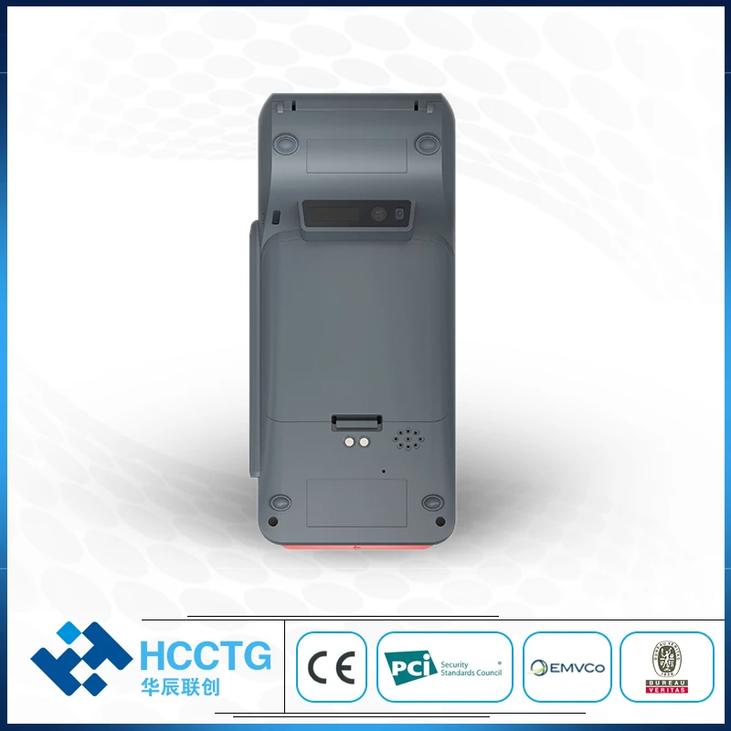Wi Fi/Bluetooth/ 4G сенсорный экран высокого разрешения портативный терминал POS Z100 с PCE и