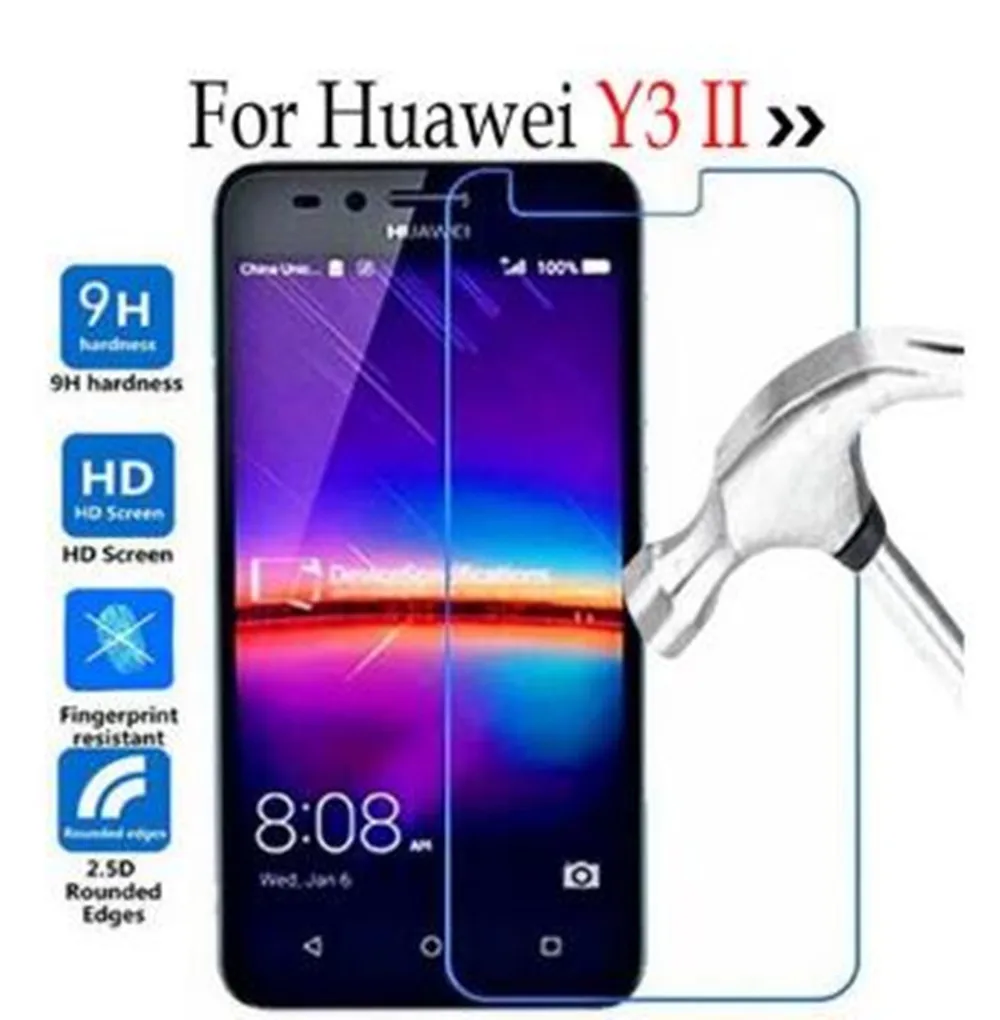 Протектор экрана из закаленного стекла для Huawei Y3 II 2 Y3ii Y 3II y32 LUA L03 L02 L21 U22 протектор