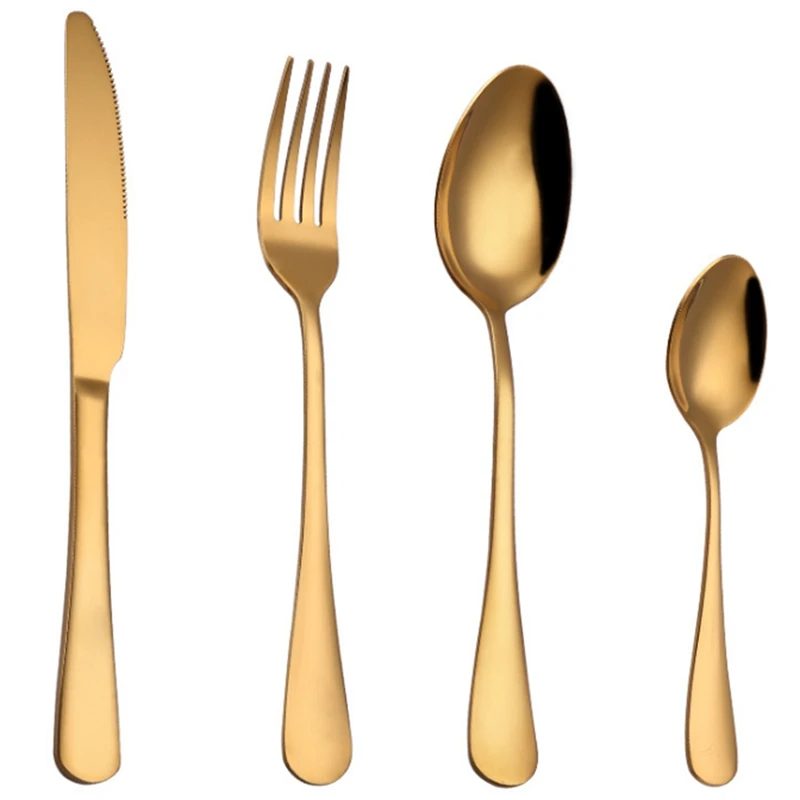 Столовые приборы из нержавеющей стали ложка столовые Западный стейк Ложка