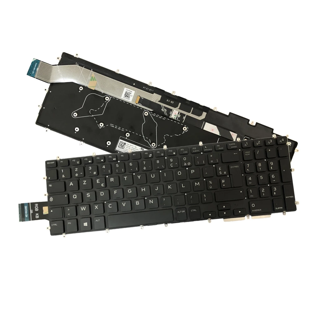 

Клавиатура с подсветкой для Dell Alienware M17 ALW17M M15 ALW15M R1 P79F P79F001 0M1PTY FR French