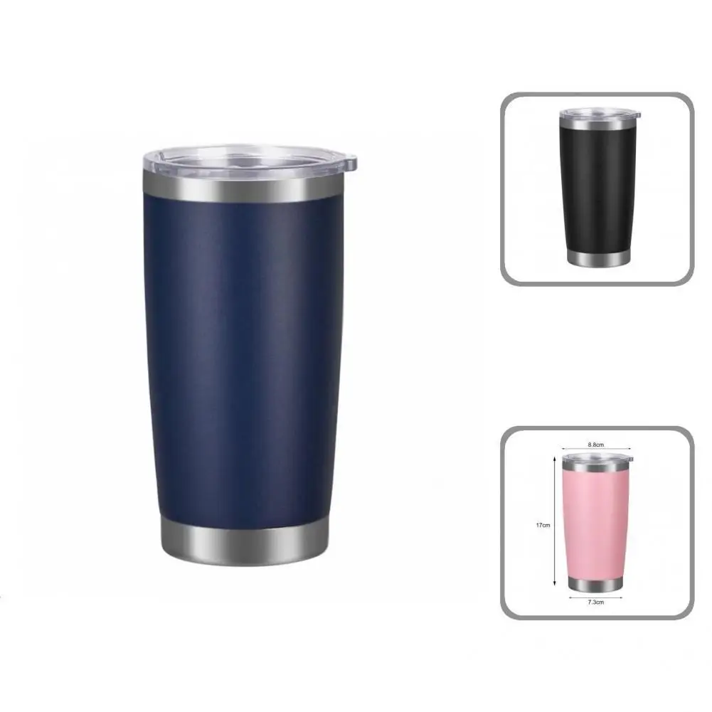 

5 Colors Great Sports Wide Mouth Hot Cold Insulated Bottle Stainless Steel Thermal Cup Food Grade for Household