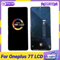 6 55 for one plus 7t 17t lcd screen amoled for oneplus 7t lcd displaytouch screen digitizer assembly replacement lcd screen