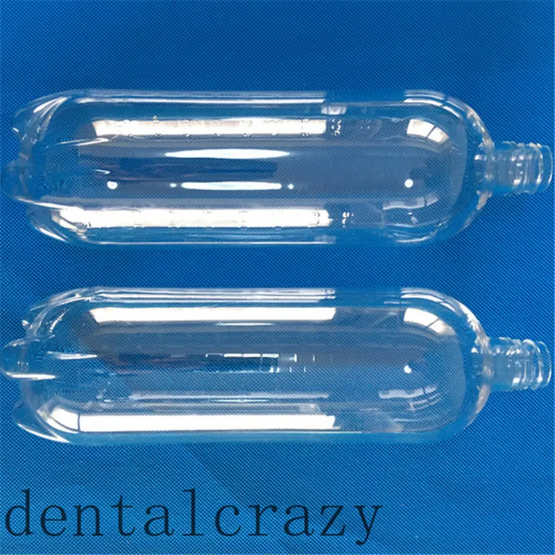 2pcs 1000ml Стоматологическая Крышка для бутылки Прозрачная пластиковая бутылка для воды Стоматологическая бутылка для хранения 1000 мл и 600 мл - Цвет: 2pcs 1000ml