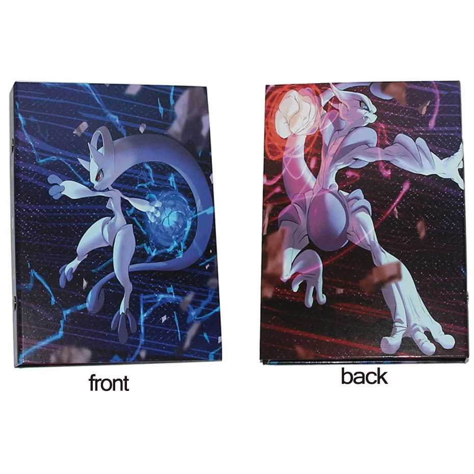 

New TOMY Pokemon Game Card Collection Hard cover book Top Loaded List Toys Pokemones Cards Album Gifts for children