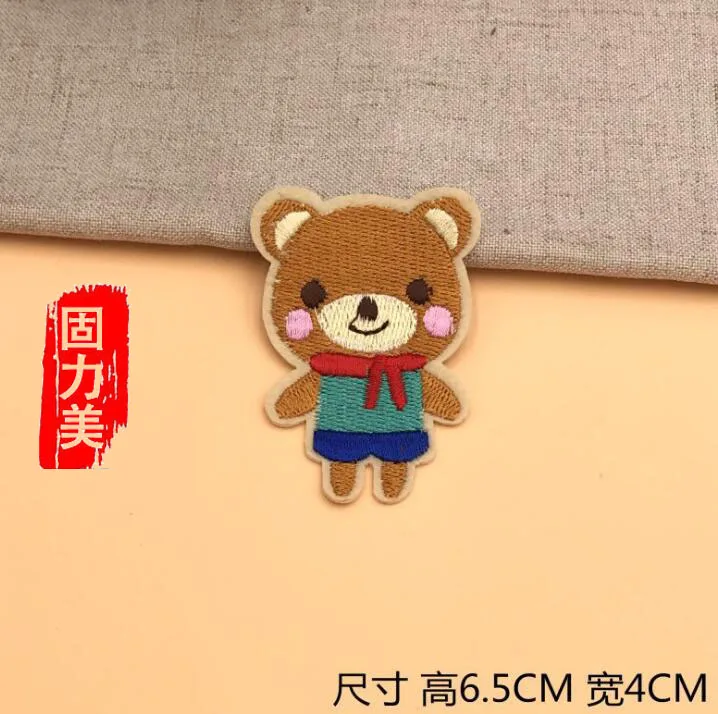 10 шт. мультяшная игрушка полотенце с вышивкой | Дом и сад