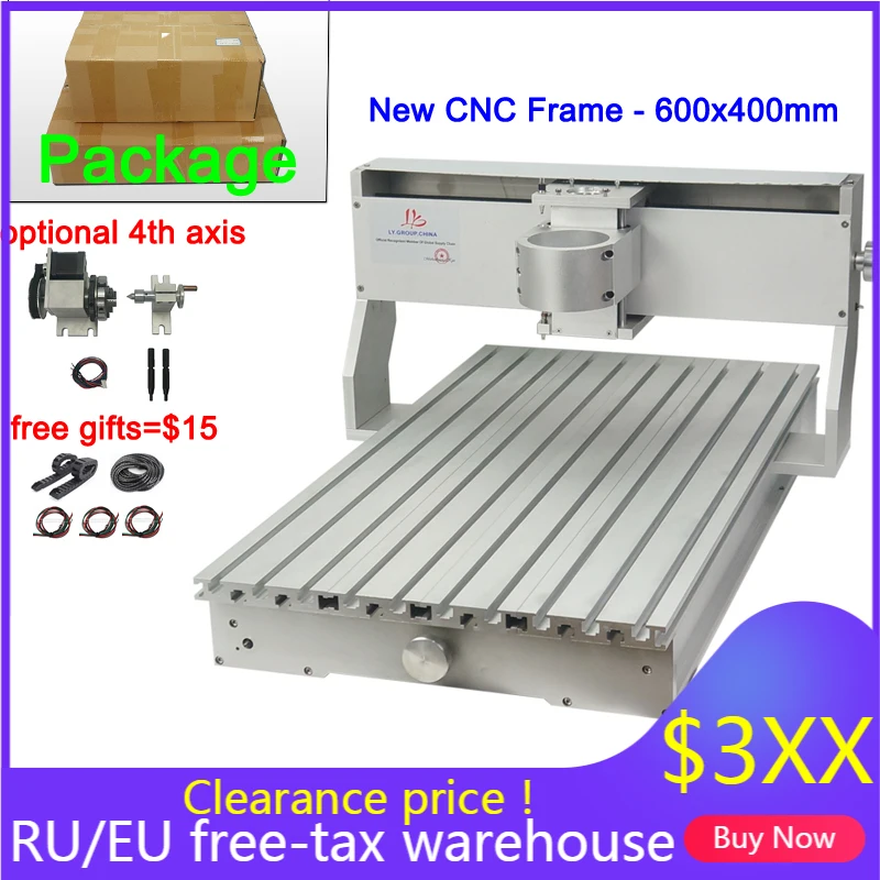 Новинка 6040 рама станка с ЧПУ набор фрезерный станок токарный деревянный корпус