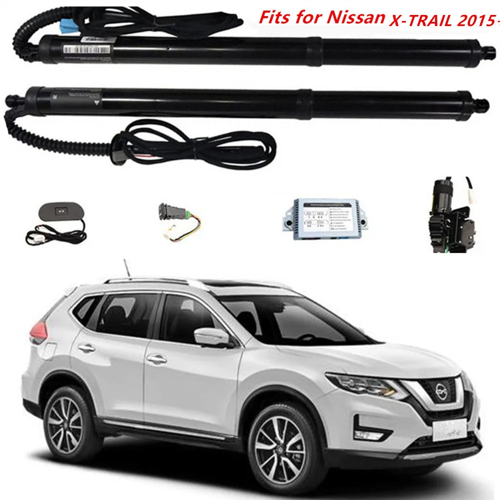 Насадка для Nissan X-TRAIL автомобиля Caccessorie Интеллектуальная электрическая задняя дверь модифицированный багажник поддержка стержня хвост подъема задняя дверь переключатель