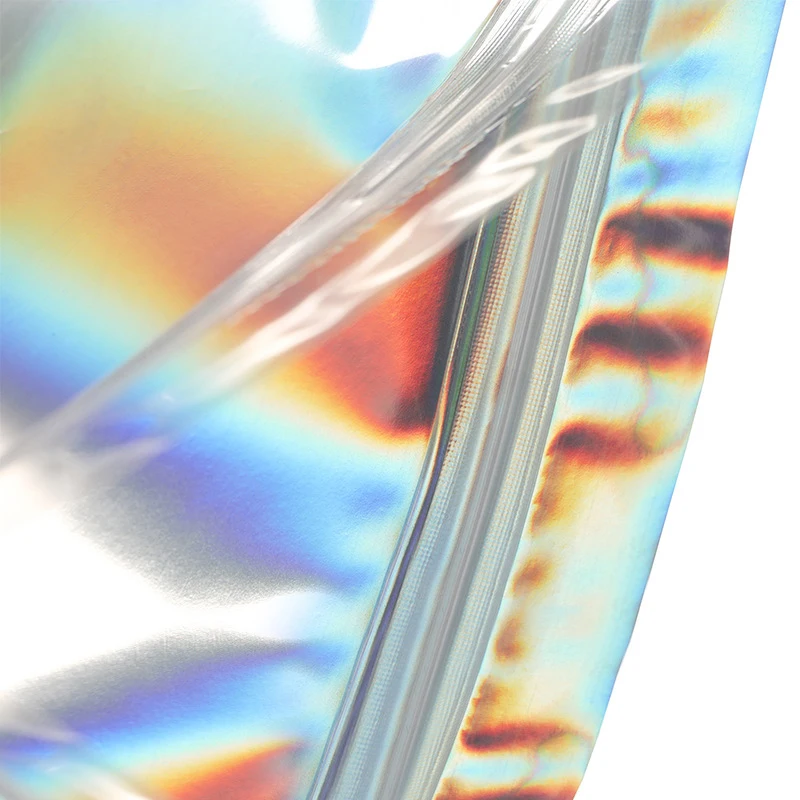 

100pcs/set multi-purpose resealable anti-odor bag aluminum foil bag flat storage bag for party food storage