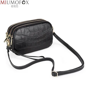 quality bag for women 2022 fashion alligator large capacity ladies leather messenger bags three layer zipper female shoulder bag free global shipping