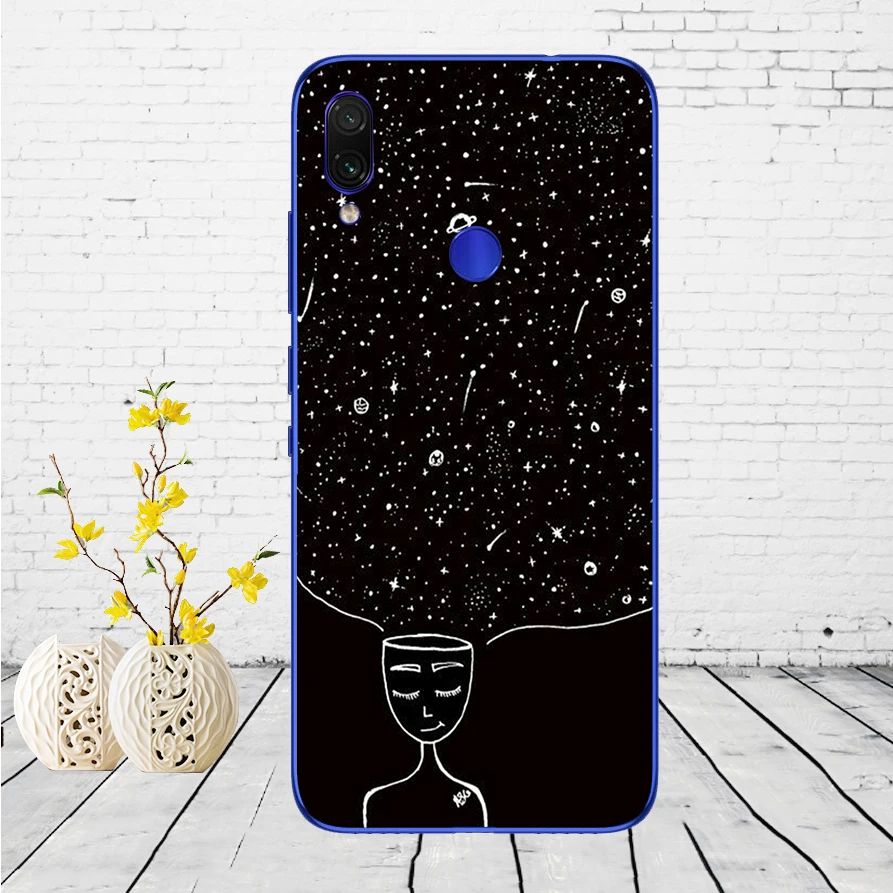 F37 Чехол для Xiaomi Redmi Note 7, силиконовый чехол для Xiaomi Redmi Note 7, задняя крышка, чехол для Redmi Note 7, чехол для телефона - Цвет: F37