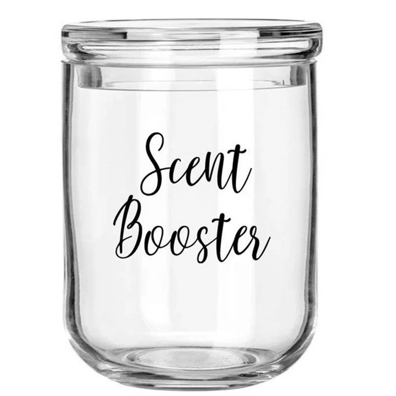 

Scent Booster Label Jar Vinyl Decal Sticker Laundry Room Organization Labels Washhouse Decor