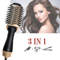 professional hair dryer brush household hot air brush volumizer hair curler straightener salon hair styling tools