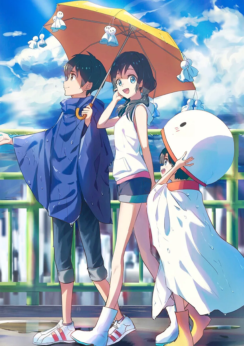 E171 Makoto Shinkai японское аниме фильм выветривание с вами покрытый плакат и печать белая бумага картина Decorativefor домашний декор - Цвет: E171