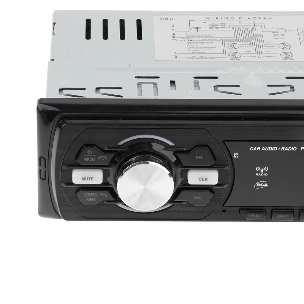 Автомагнитола с Bluetooth стереозвук FM Aux приемник TF USB EQ MP3 радио плеер дистанционным