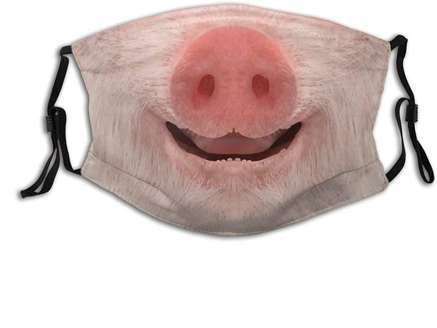 

Funny Animal Face Mask Washable, Cloth Breathable Reusable Face Masks With Filters For Adult Women Men Youth