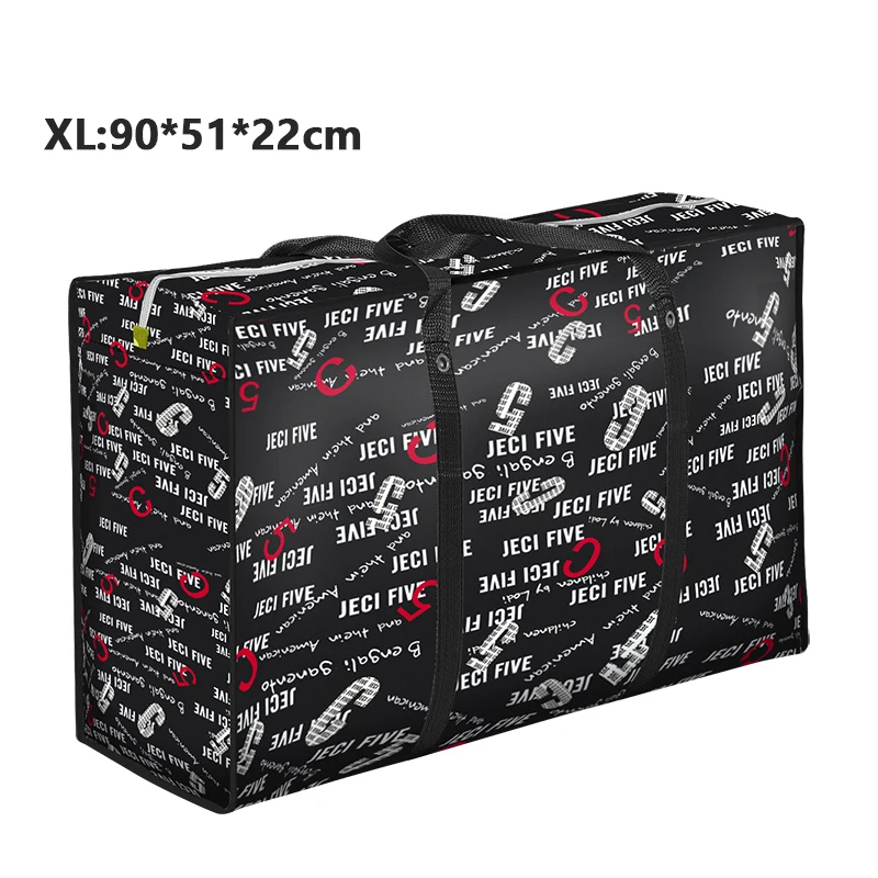 3XL 90x51x22cm Большая сумка для путешествий, большая тканая сумка для путешествий, сумка для сортировки одежды из водонепроницаемой пленки, Большая вместительная сумка для доставки - Цвет: 3XL 90x51x22cm
