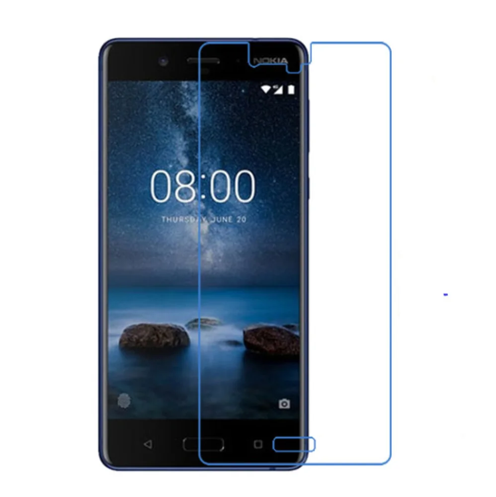 Твердое закаленное Стекло телефон Экран Защитная пленка для Nokia на возраст 1 2 3 5 6 7
