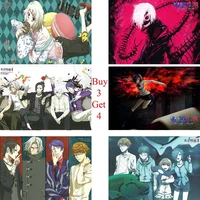 tokyo ghoul anime posters white paper prints clear image home decoration livingroom bedroom bar home art brand buy 3 get 4