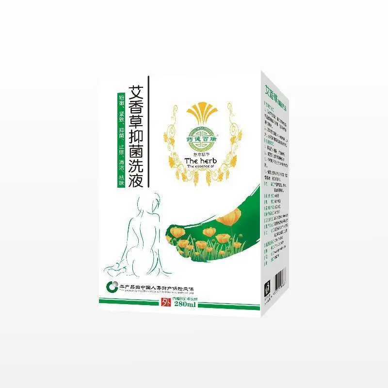 

Женская натуральная травяная медицина Jian Bai Rui Ai ваниль Антибактериальный частная часть дезинфекционный лосьон 280 мл