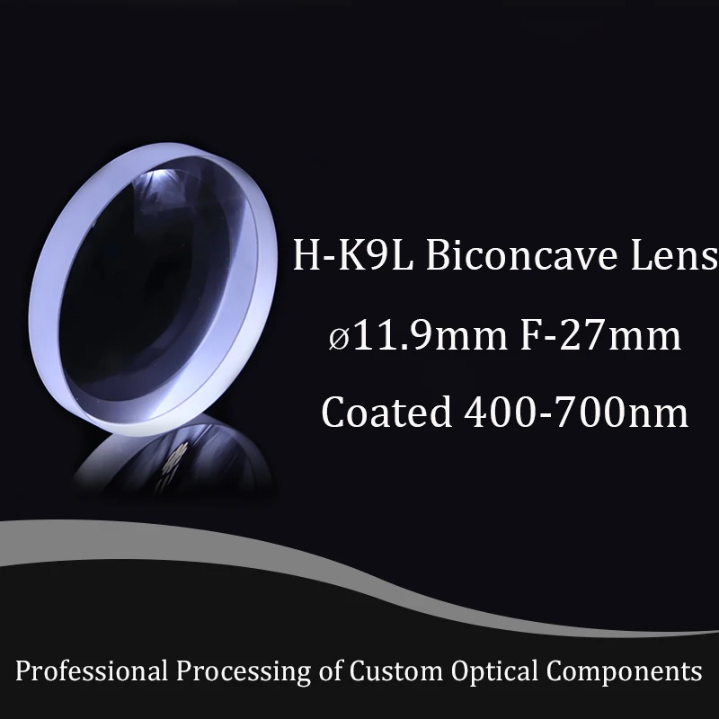 

H-K9L 11,9 -27 BK7 400-700nm
