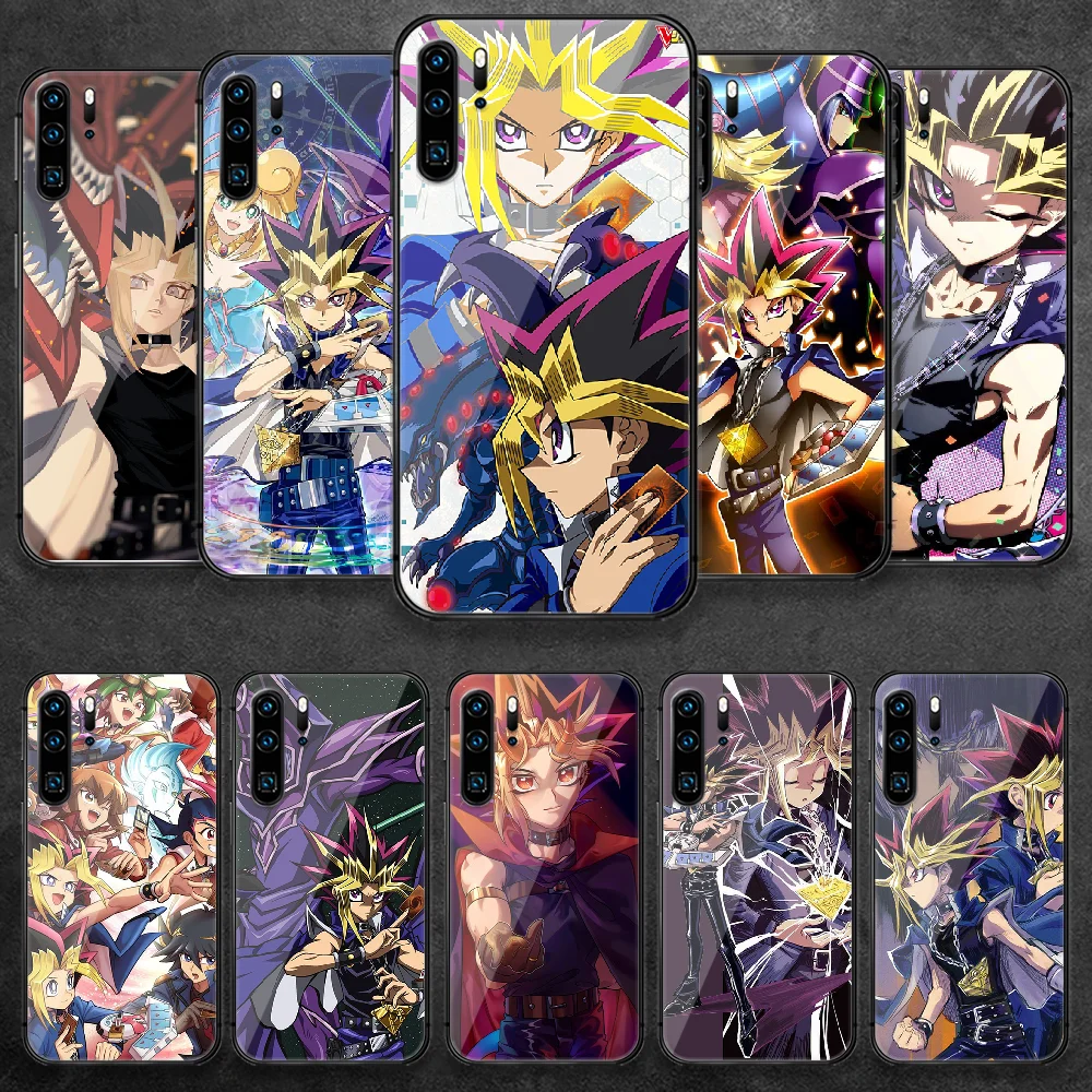 

Yu-Gi-Oh YGO Duel Monsters Tempered Glass Phone Case For Huawei Honor Nova 5T P 10 20 30 40 50 7 8 9 i Smart A X Pro Lite Cover