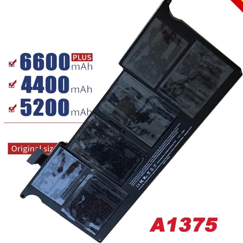 7 3 V 35WH A1375 батарея для MacBook Air 11 "дюймов A1370 (только версия поздней версии 2010) MC505LL/A