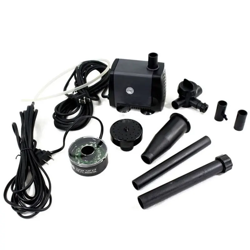 Светодиодный погружной водяной насос для аквариума 220 В 40 Вт 2000 л/ч|Воздушные