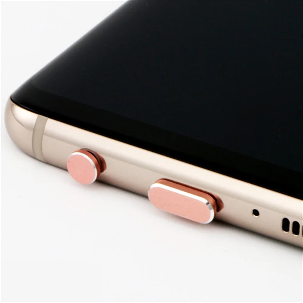 Комплект противопылевых заглушек типа C 1 шт. разъем USB Type-C и для наушников 3 5 мм